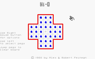 Hi-Q — screenshot 1